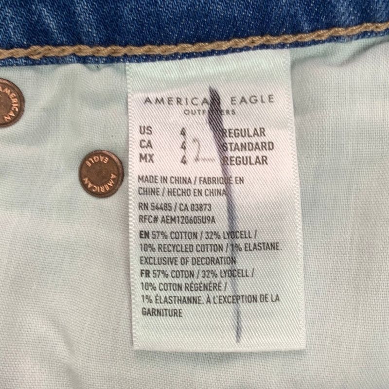 American Eagle Outfitters New American Eagle Womens Size 2 Short Denim Jean Shorts Size 26" / US 2 / IT 38 - 5 Thumbnail