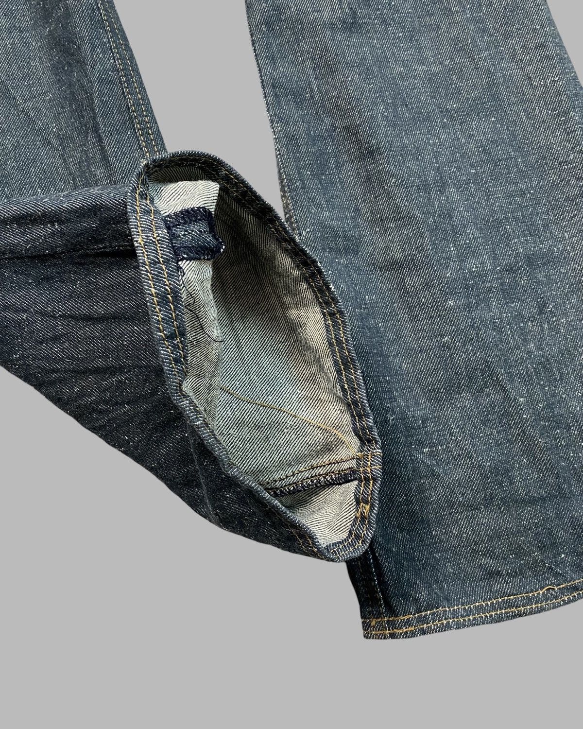 Designer × Jitrois Jitrois Archival Scorched Logo Bootcut flared jeans pants Size 27" / US 4 / IT 40 - 8 Thumbnail