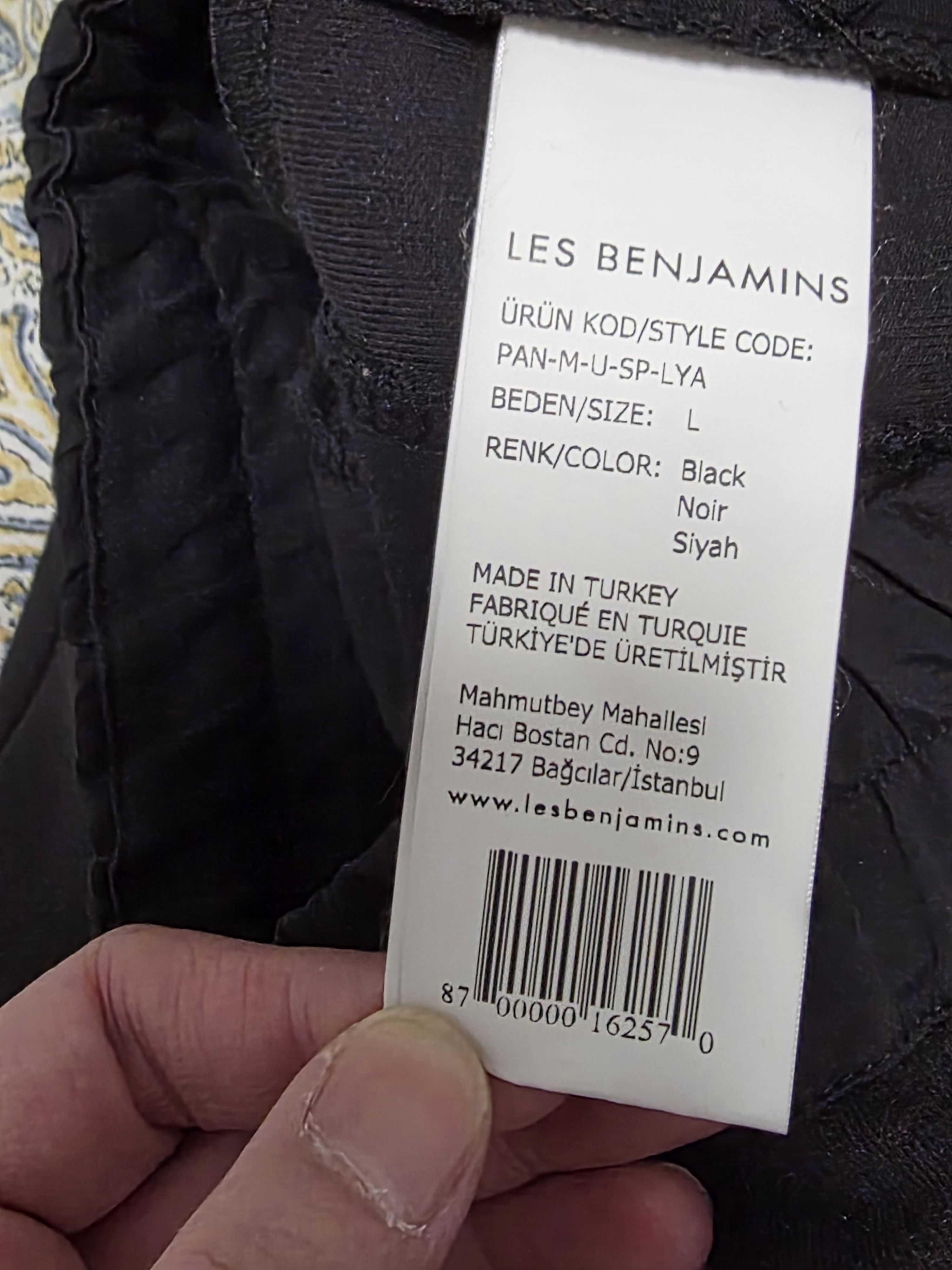 Les Benjamins Embroidered Logo Low Crotch Sweatpants Size US 34 / EU 50 - 8 Thumbnail