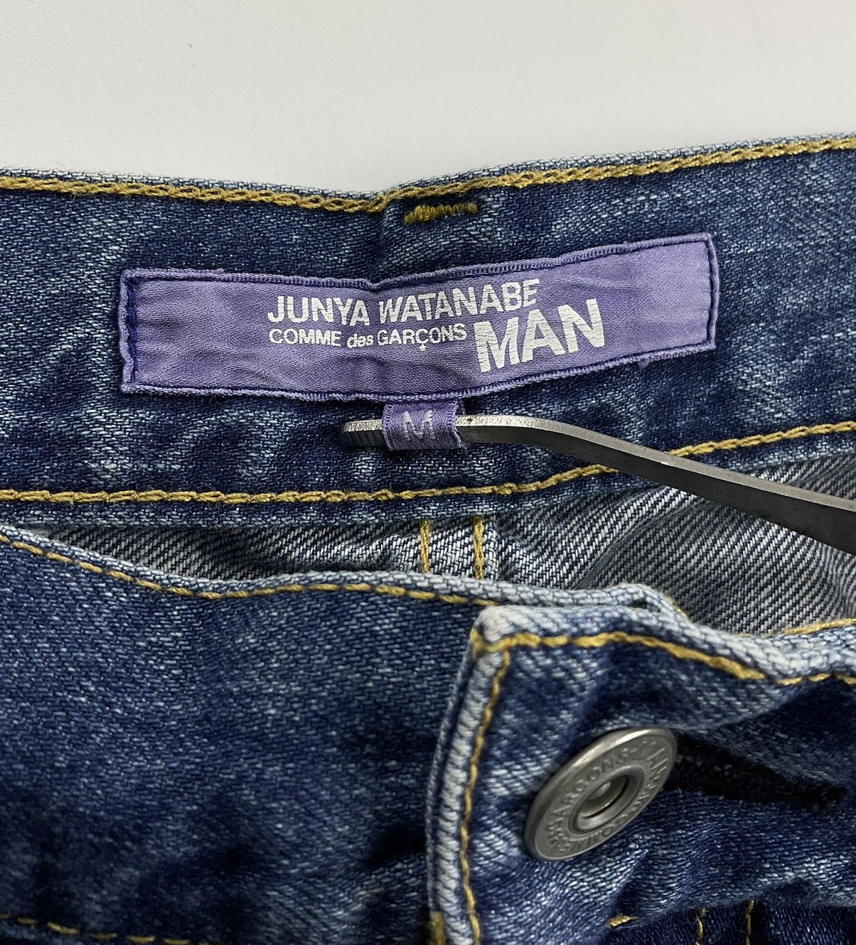 Junya Watanabe Junya Watanabe Distressed Patchwork Denim Size US 34 / EU 50 - 9 Thumbnail