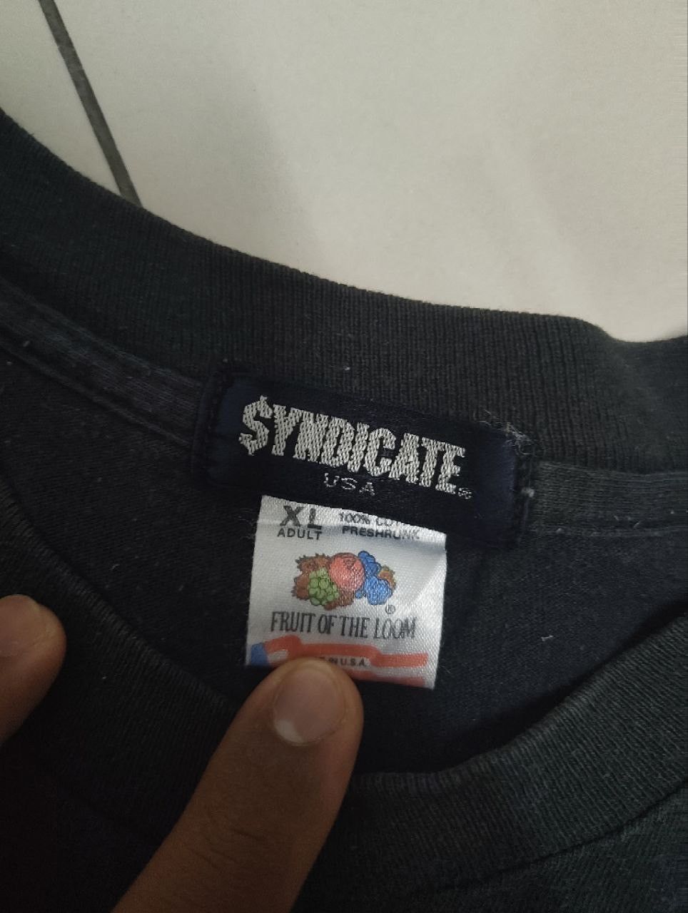 Rap Tees × Rhythm × Syndicate SYNDICATE RAPTEE VTG Size US XL / EU 56 / 4 - 4 Thumbnail