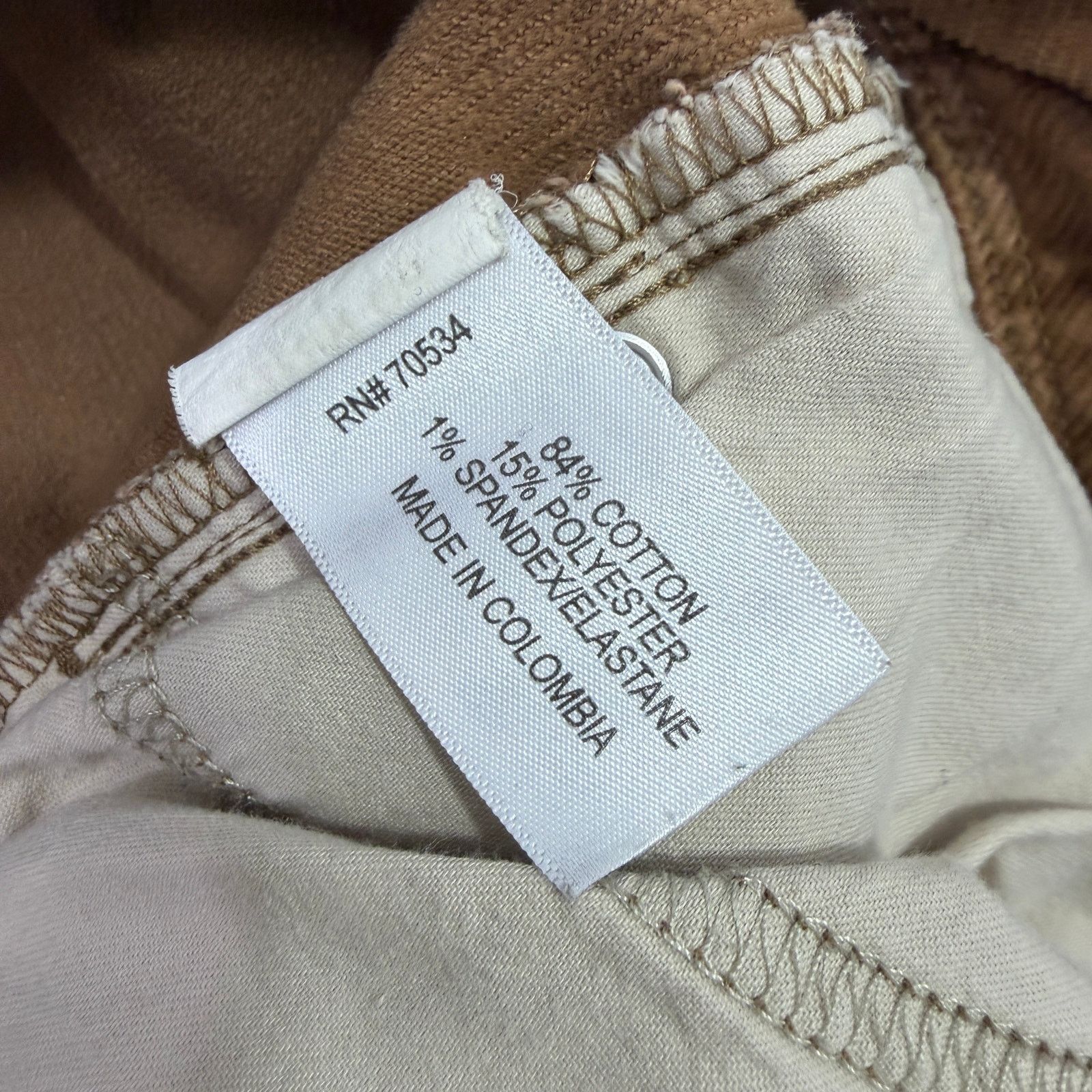 Orvis Orvis Five Pocket Corduroy Pants Men's 36x34 Tan Stretch Size US 36 / EU 52 - 4 Thumbnail