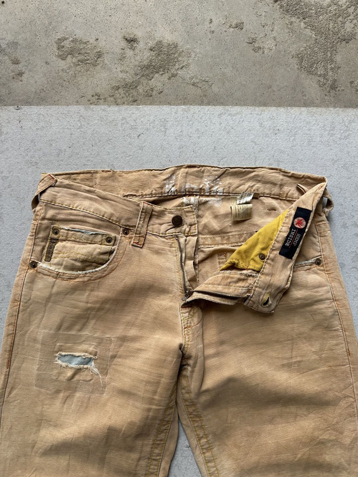 Armani ARMANI JEANS Faded Pants Made in Italy W34 L33 Size US 34 / EU 50 - 8 Thumbnail