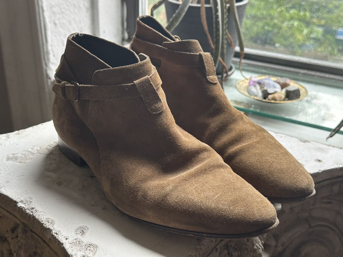 Saint Laurent Paris SAINT LAURENT JODHPUR ANKLE BOOTS Size US 9.5 / EU 42-43 - 5 Thumbnail
