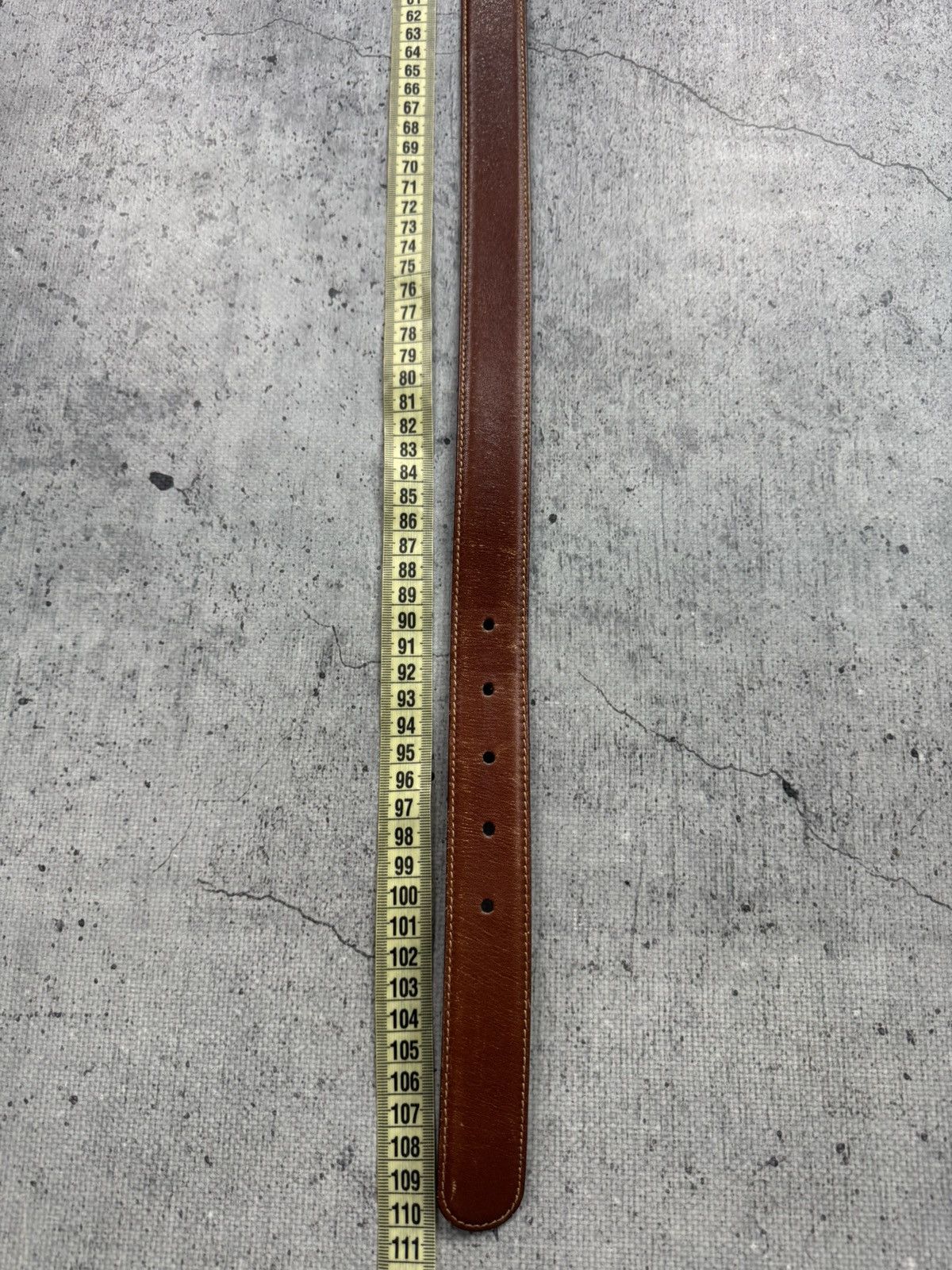 Bally Bally Genuine Leather Nrown Belt Made in Italy Size ONE SIZE - 7 Thumbnail