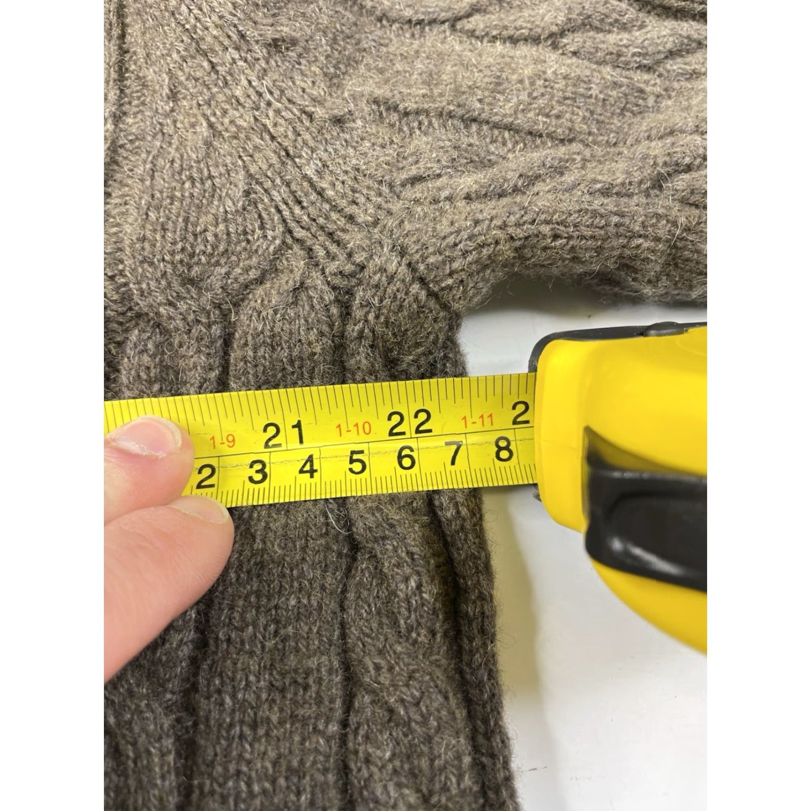 G-Star G-Star CL East Shawl Collar Knit L/S Jumper Men's 2XL Wool Blend Cable Knit Jumper Size US XXL / EU 58 / 5 - 6 Thumbnail