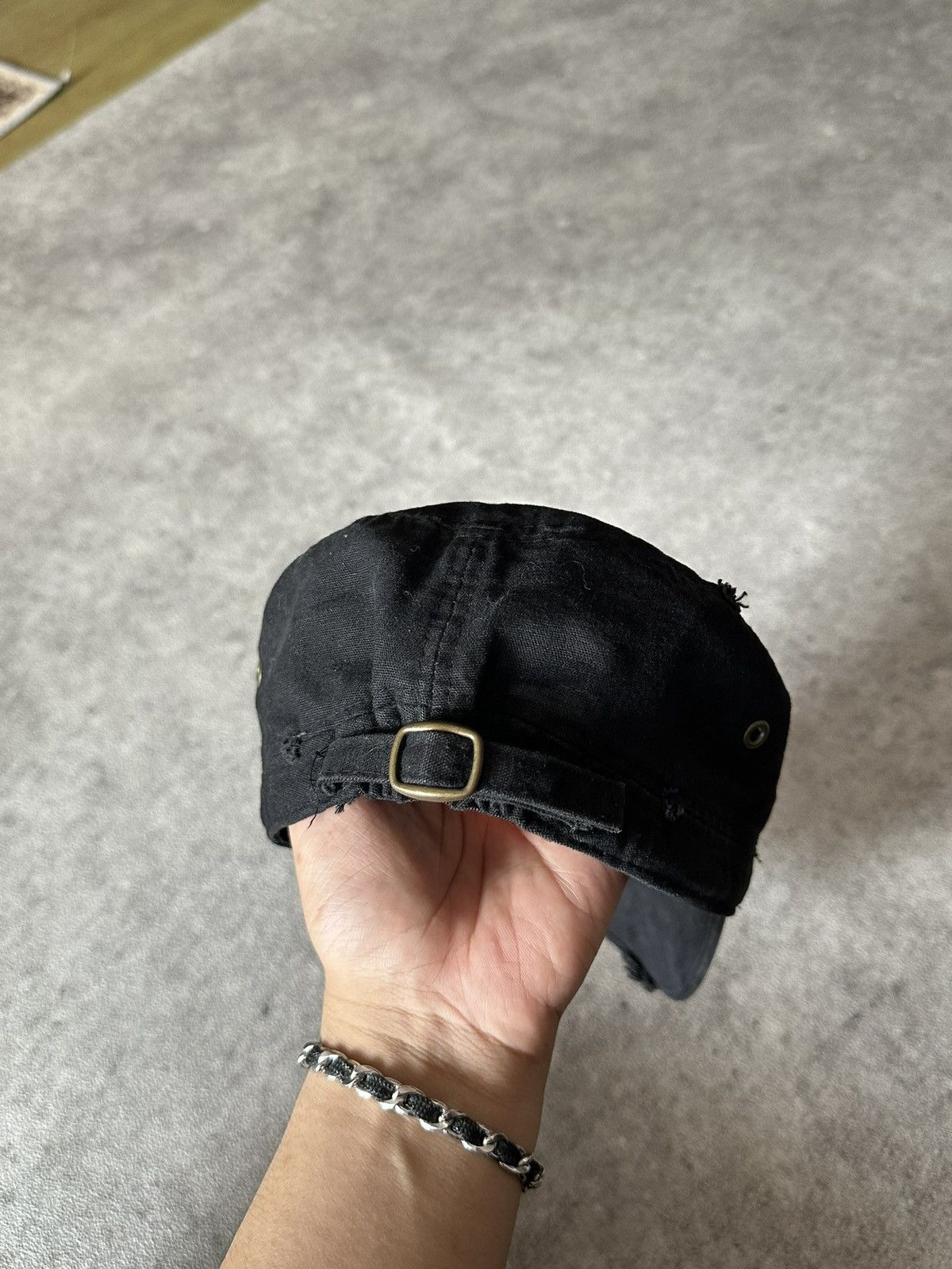 If Six Was Nine If six was nine studded punk skull cadet hat lgb Size ONE SIZE - 6 Thumbnail