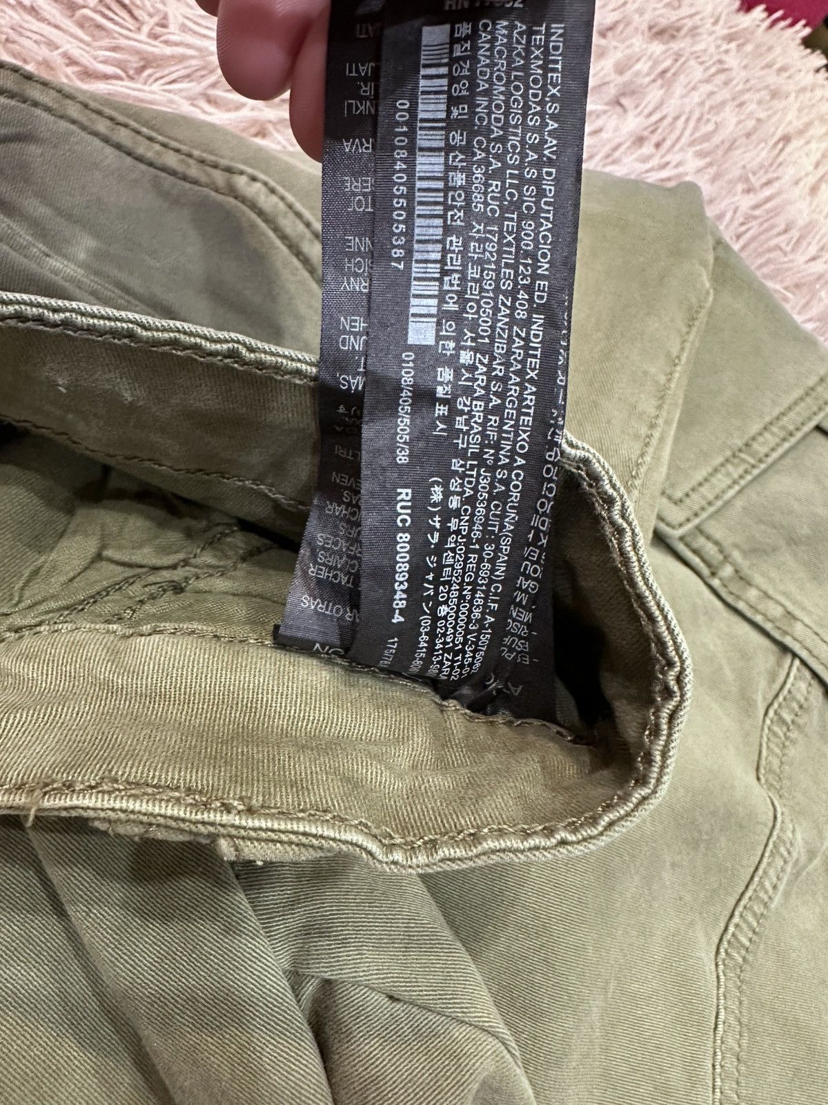 Vintage × Zara ZARA dnwr green jeans joggers pants Size US 30 / EU 46 - 8 Thumbnail