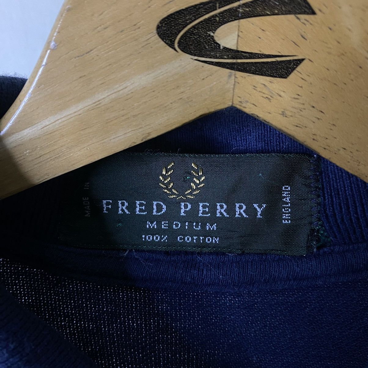 Fred Perry Vintage Fred Perry Twin Tipped Polo Tee Made in England Size US L / EU 52-54 / 3 - 3 Thumbnail