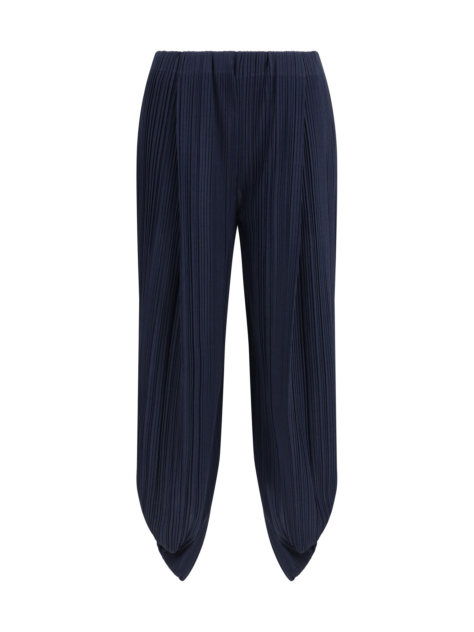 Giorgio Armani Pleated jersey Pants Size 28" / US 6 / IT 42 - 1 Thumbnail