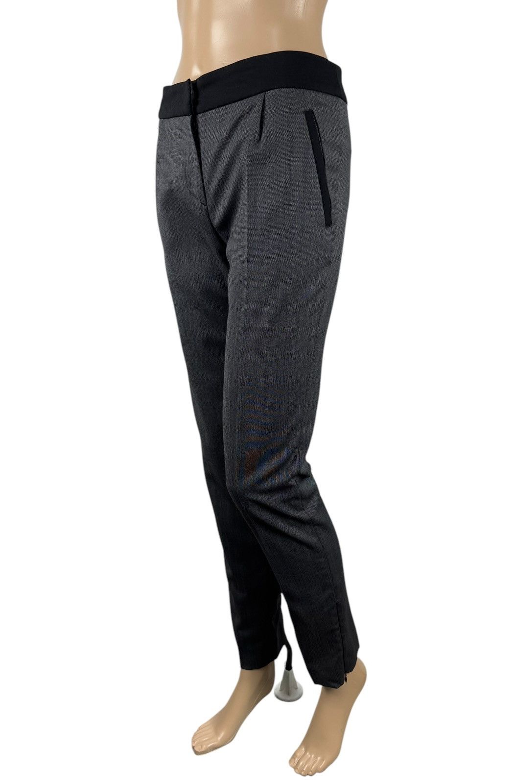 Balenciaga Balenciaga Paris Wool Dress Pants Ankle Zip size 34 Size 24" / US 00 / IT 34 - 1 Thumbnail