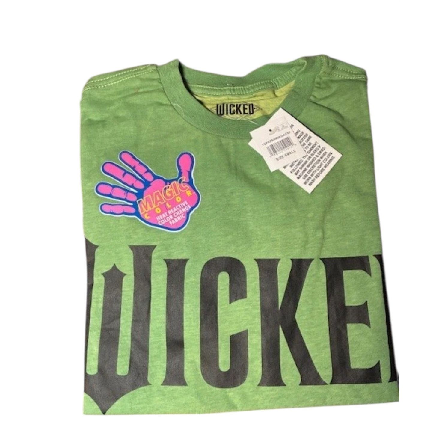 Universal Studios WICKED Logo T-shirt Tee Wizard Of Oz Heat Reactive Color tee Size M / US 6-8 / IT 42-44 - 3 Thumbnail