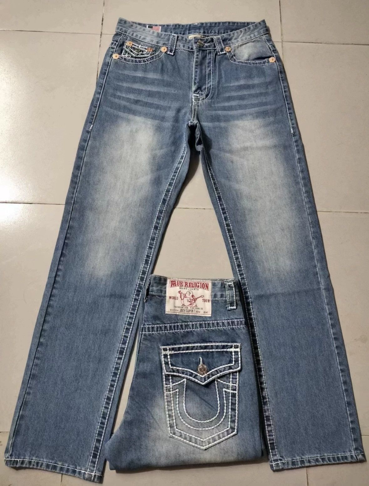 True Religion True Religion Jeans Size US 36 / EU 52 - 2 Thumbnail