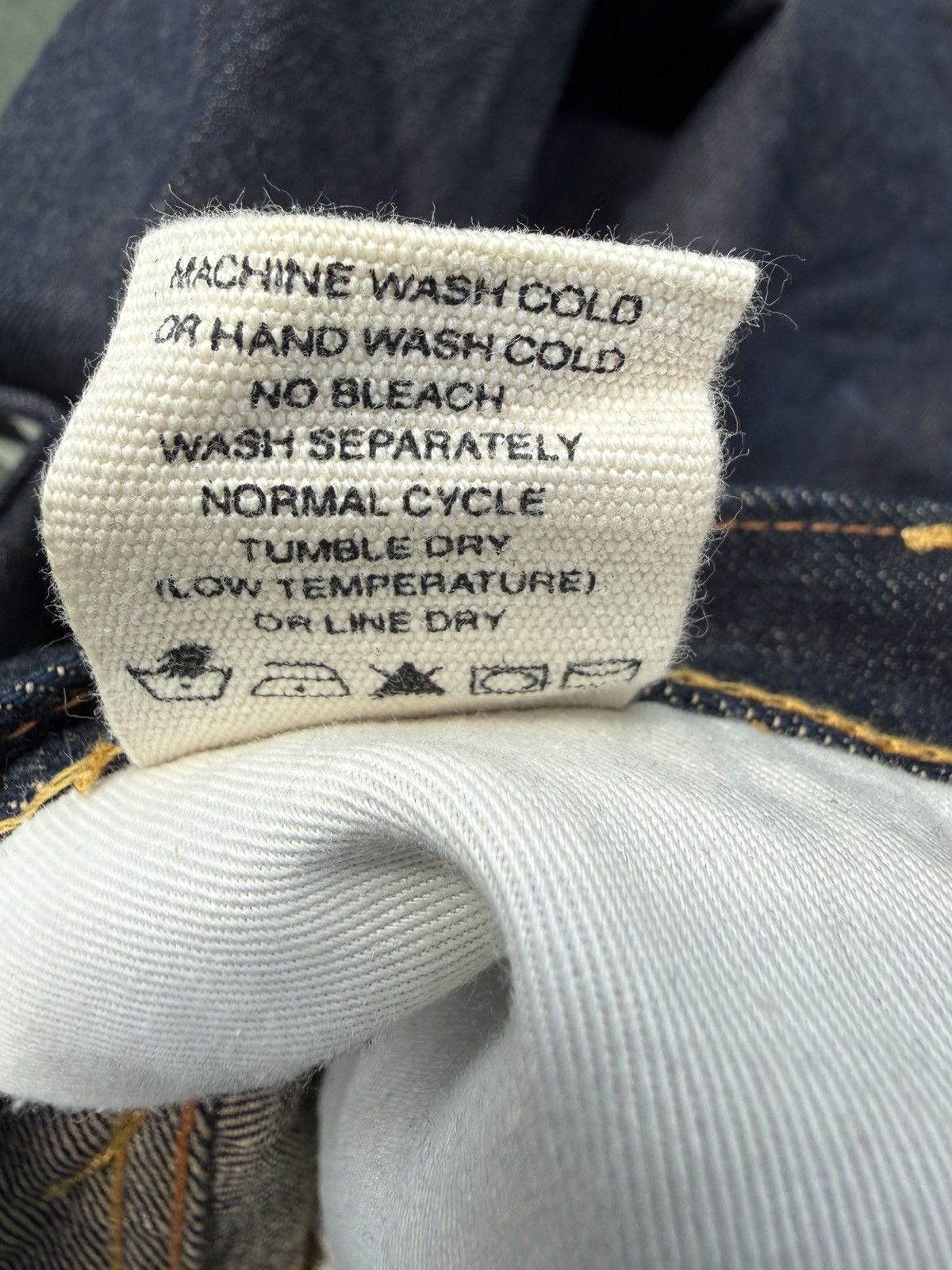 Evisu Archive Evisu Kanji Scripture Diacock Selvedge Denim Vintage Size US 32 / EU 48 - 8 Thumbnail