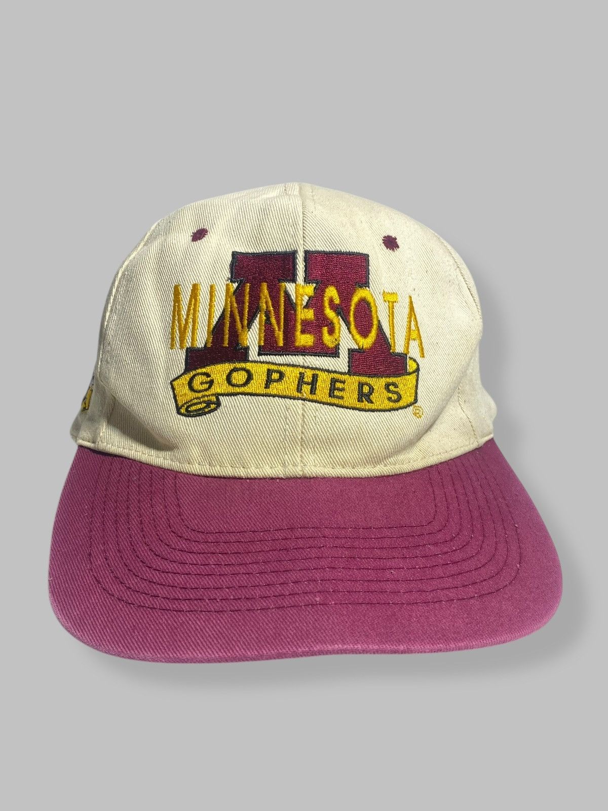 Vintage Vintage Minnesota Golden Gophers Spell Out Head Start Cap Size ONE SIZE - 3 Thumbnail
