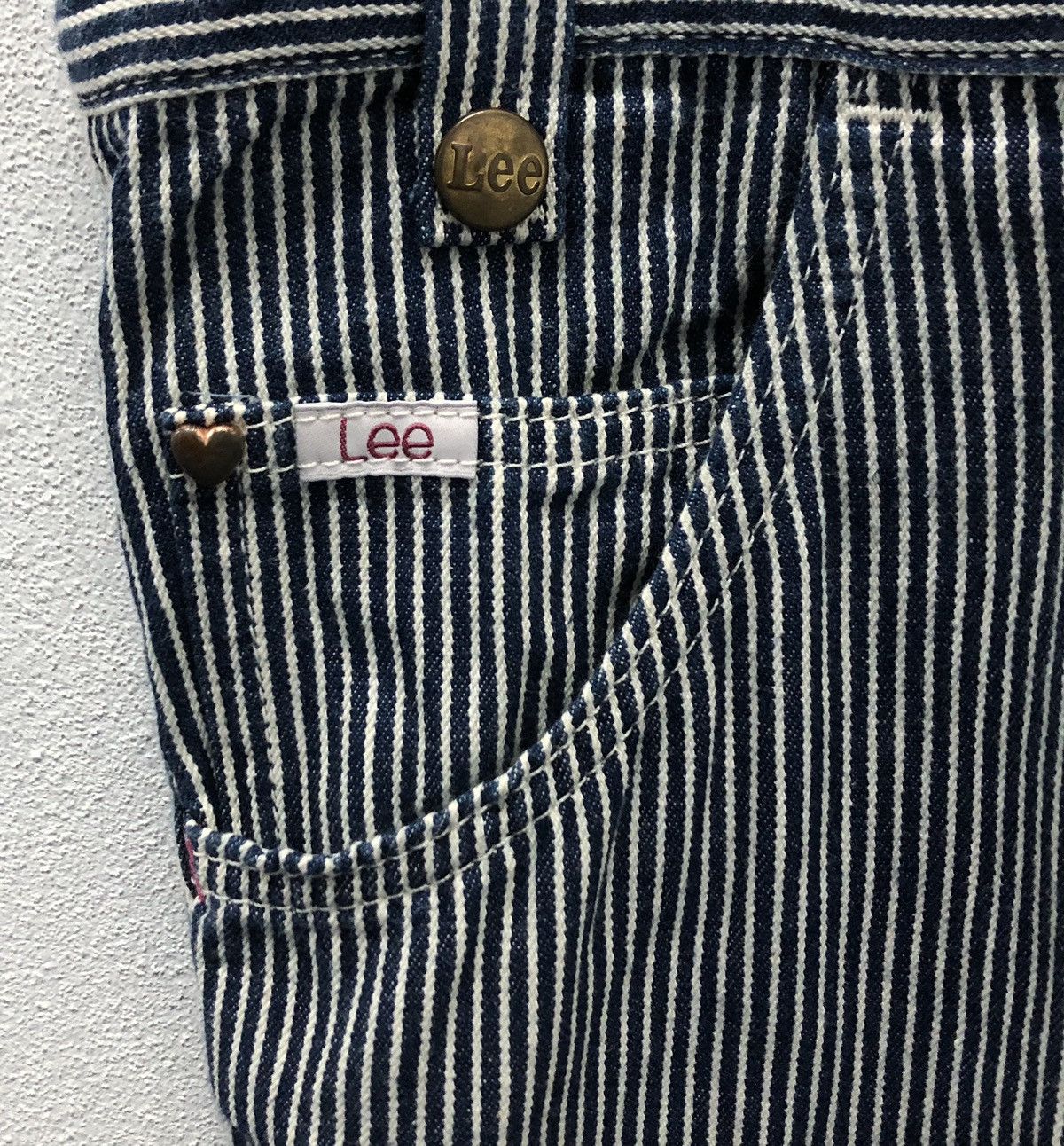 Lee × Vintage Vintage Lee Earth Music&Ecology Violet Label Overalls Size US 36 / EU 52 - 8 Thumbnail