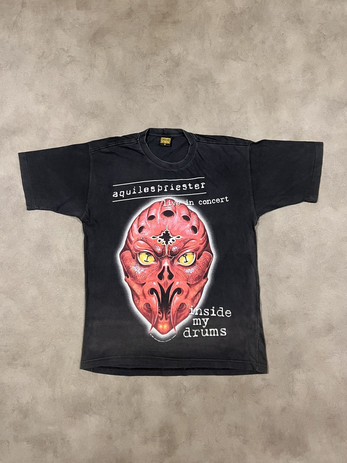 Band Tees Vintage Aquiles Priester 2004 Inside My Drums Band t-shirt S Size US S / EU 44-46 / 1 - 1 Thumbnail