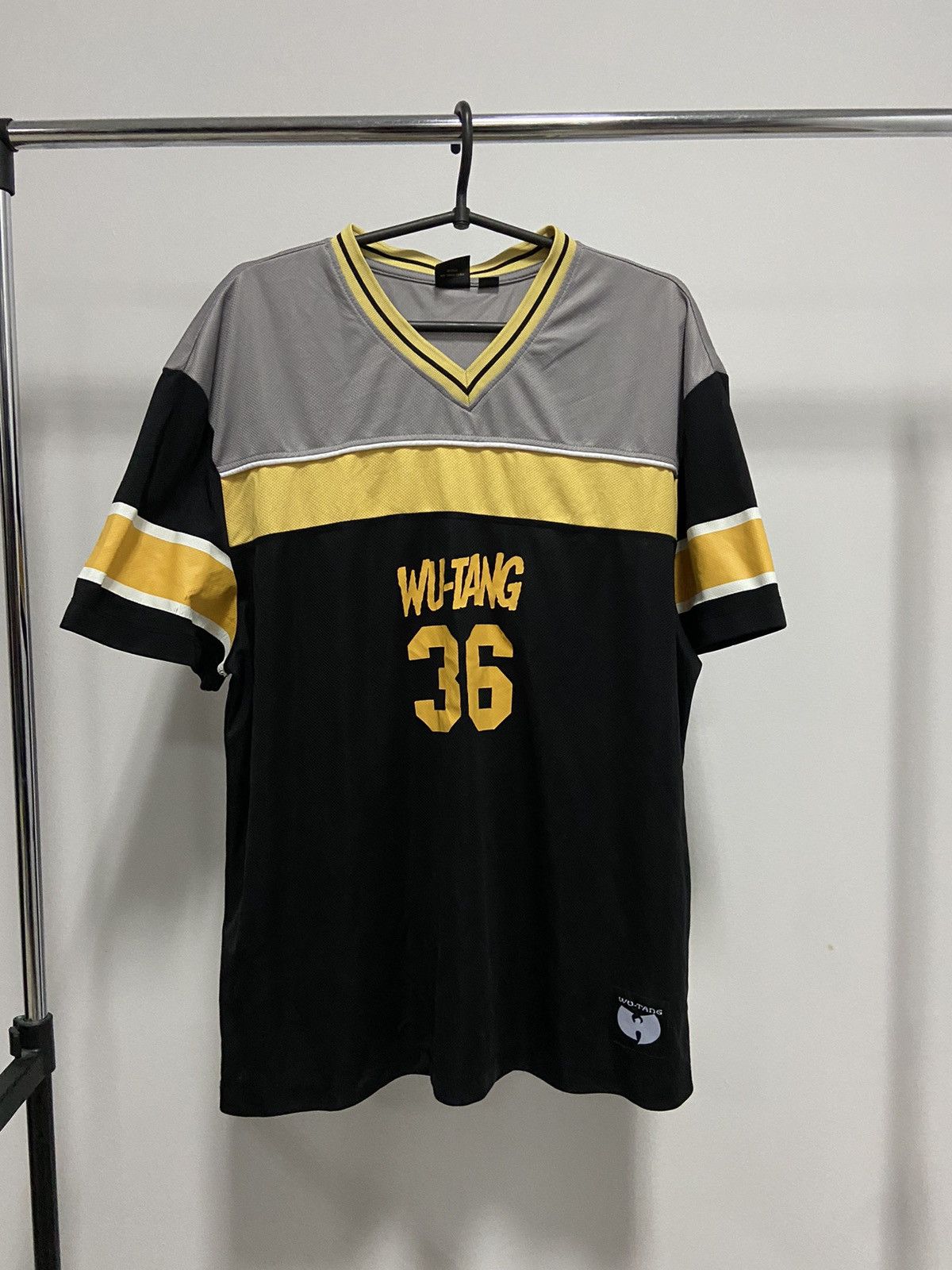 Wu-Tang Clan Wu tang clan 36 big logo jersey t shirt vintage skate Size US L / EU 52-54 / 3 - 2 Thumbnail