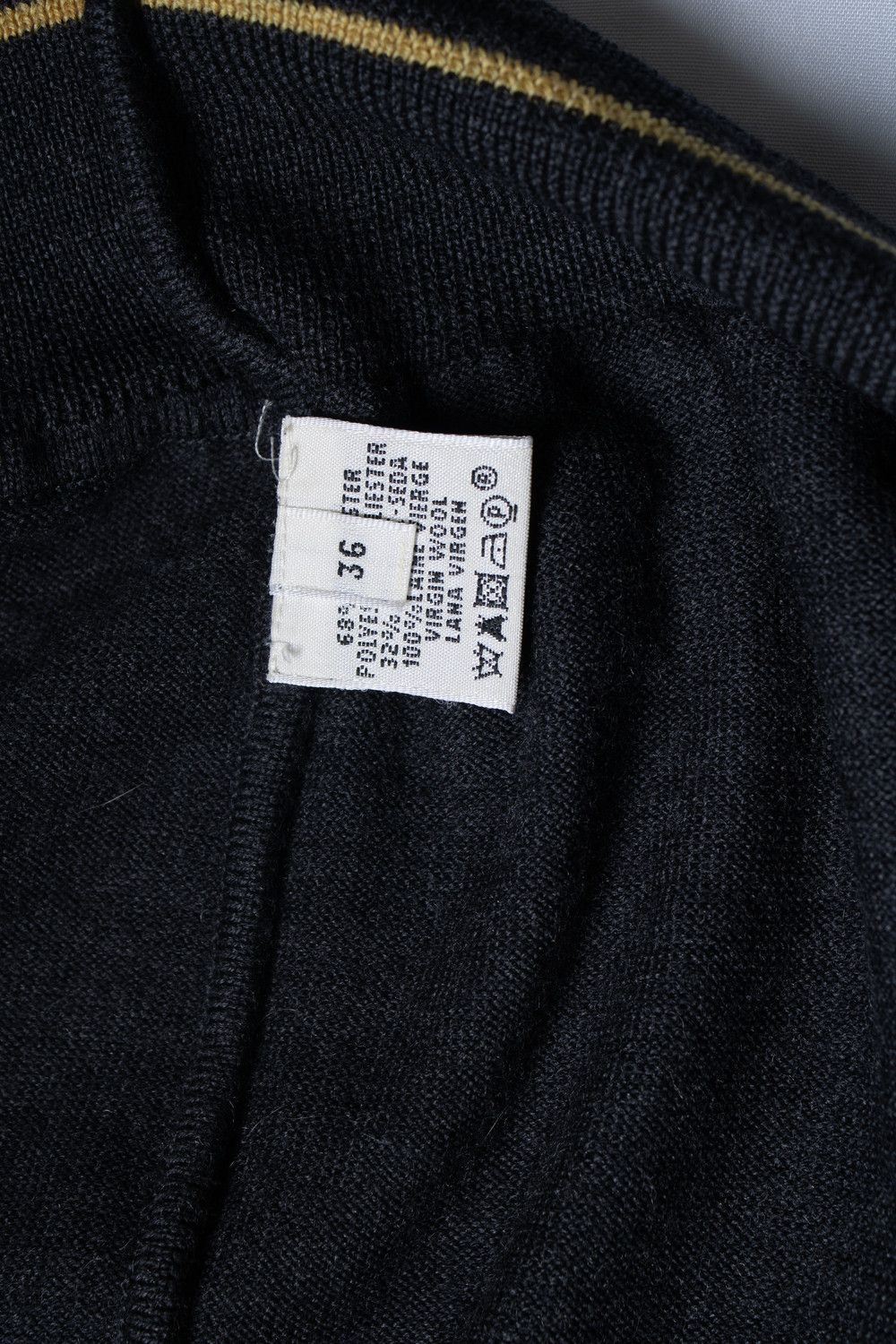 Hermes Hermes, grey cardigan with leopard print Size XS / US 0-2 / IT 36-38 - 6 Thumbnail