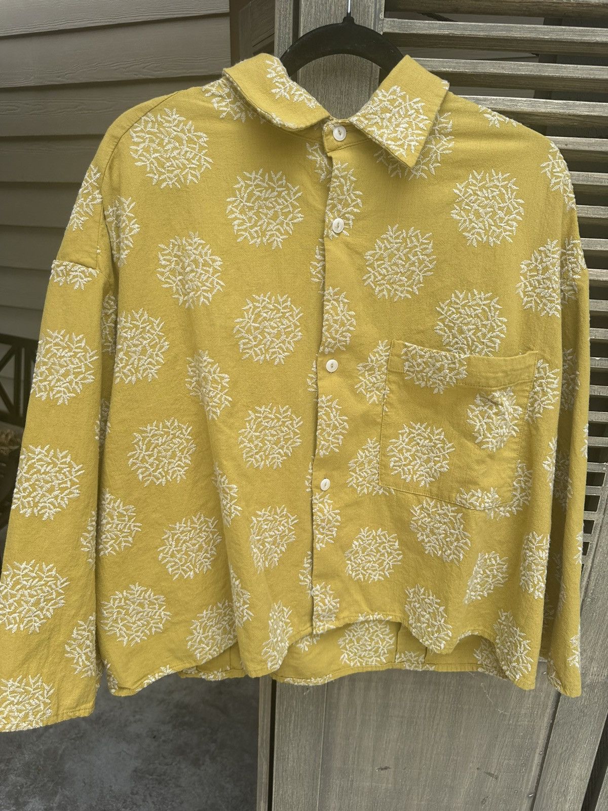 Other Merely Made cropped embroidered shirt Size US M / EU 48-50 / 2 - 1 Thumbnail
