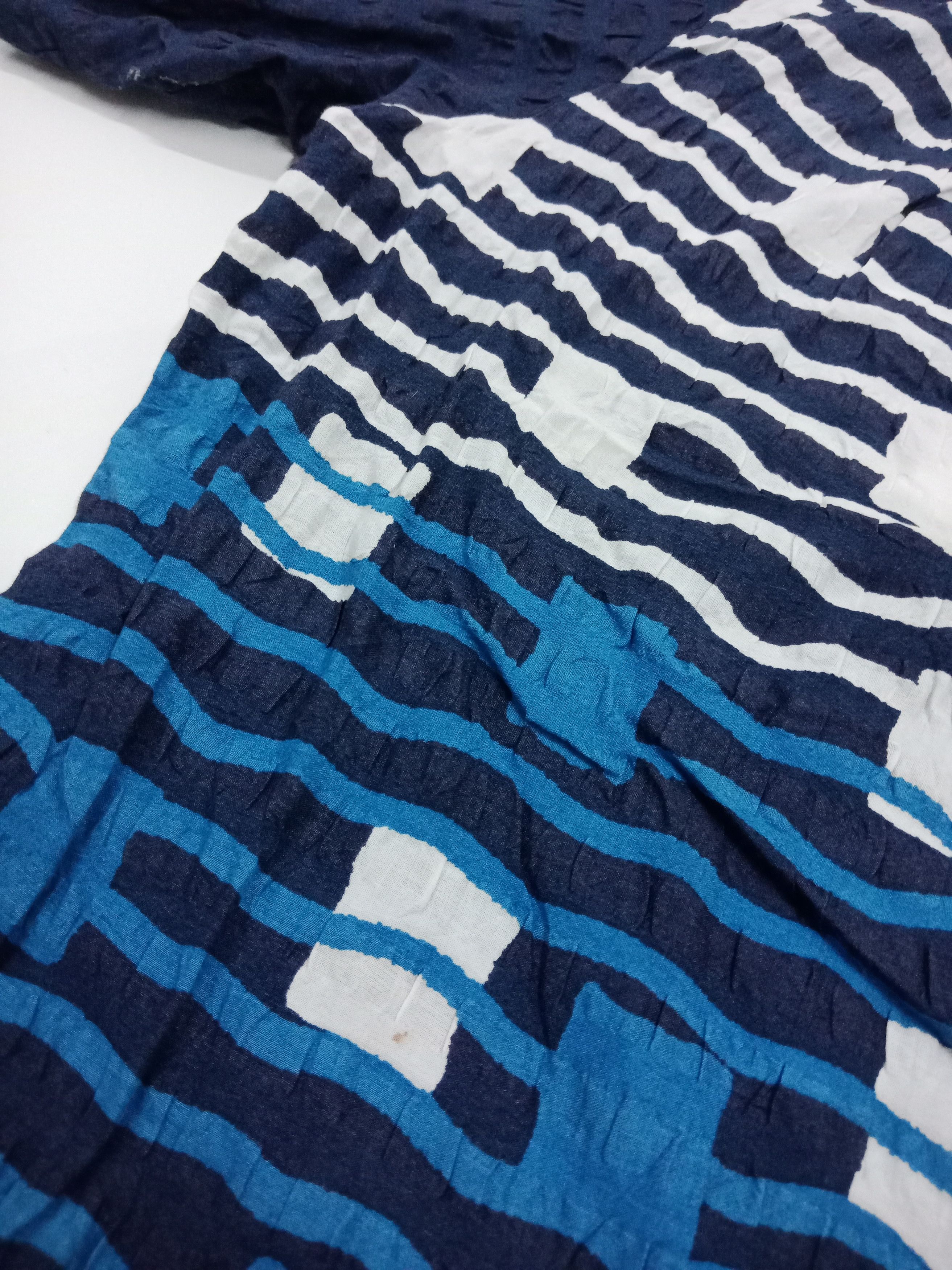 Y's for Men × Yohji Yamamoto Ys for Living Linen Traditional Abstract #C Size US L / EU 52-54 / 3 - 8 Thumbnail