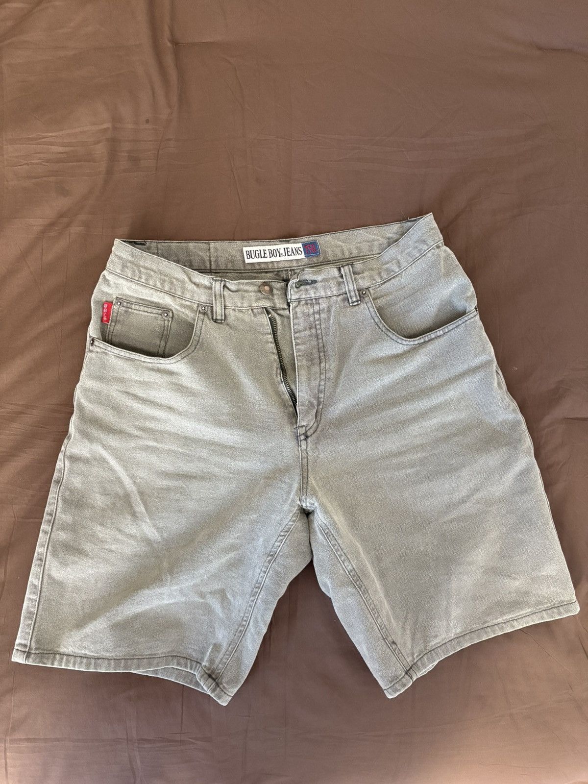 Bugle Boy Bugle Boy Jean Shorts Size US 33 - 1 Thumbnail