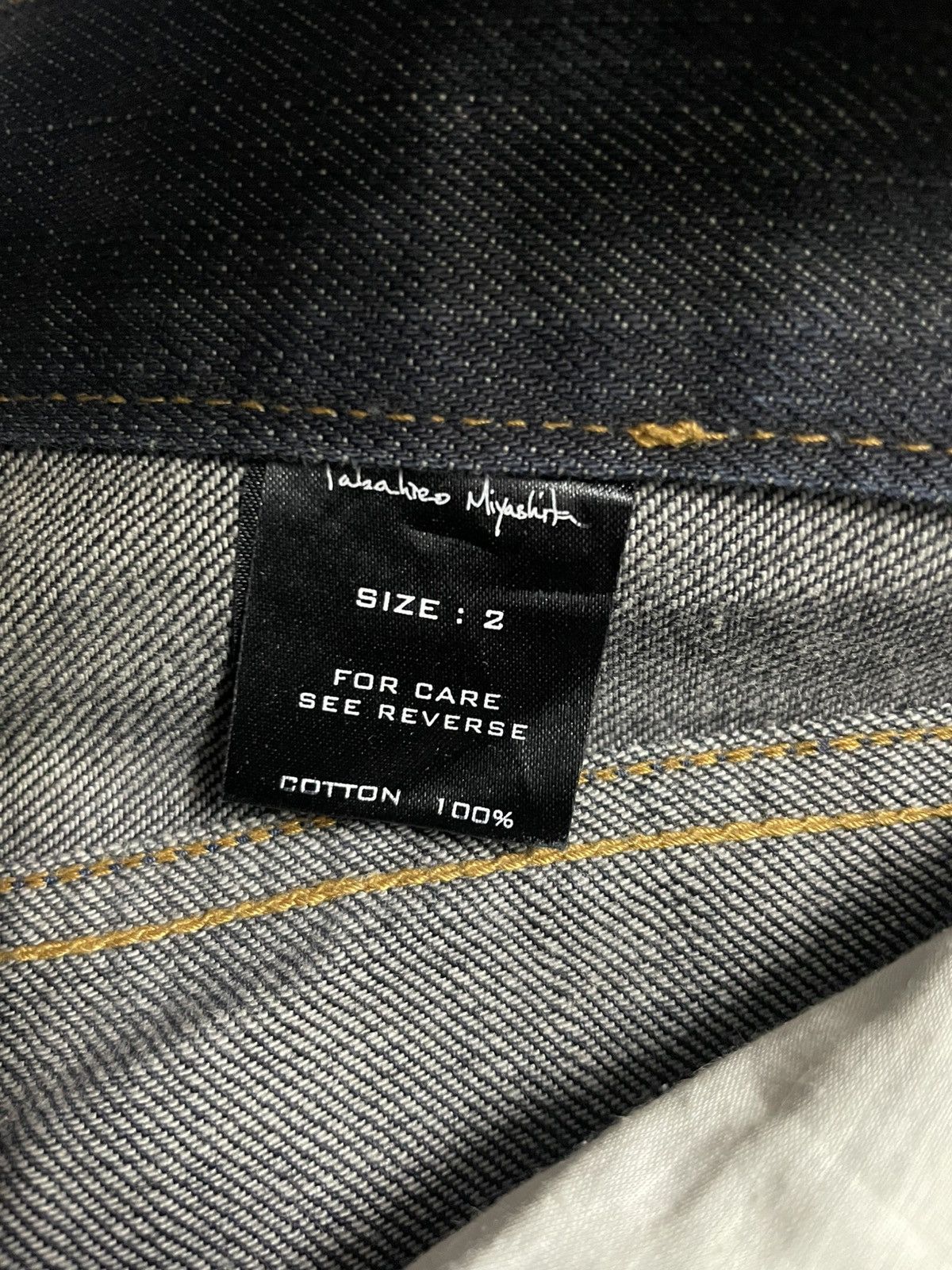 Number (N)ine TakahiroMiyashita Pain Jeans Numbernine Size US 29 - 9 Thumbnail