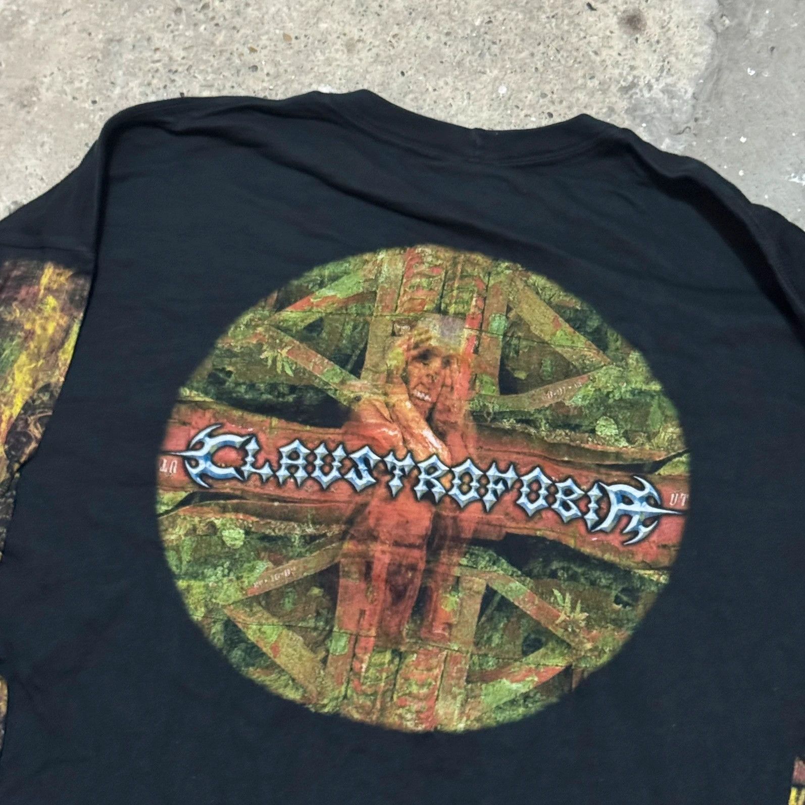 Band Tees Vintage Claustrophobia 2005 long sleeve Size US XL / EU 56 / 4 - 6 Thumbnail