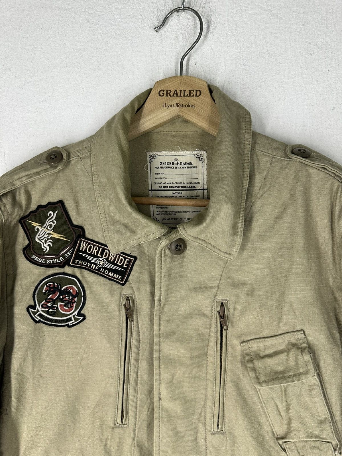 Japanese Brand 291295=Homme Military Colture Tactical Army Jacket Size US M / EU 48-50 / 2 - 4 Thumbnail