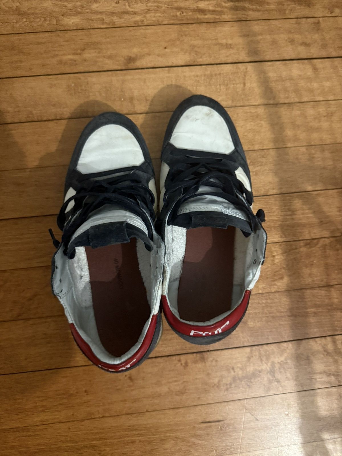 Philippe Model Phillipe Model PMP Sneakers Size EU 40 - Blue/White Size US 7 / EU 40 - 5 Thumbnail
