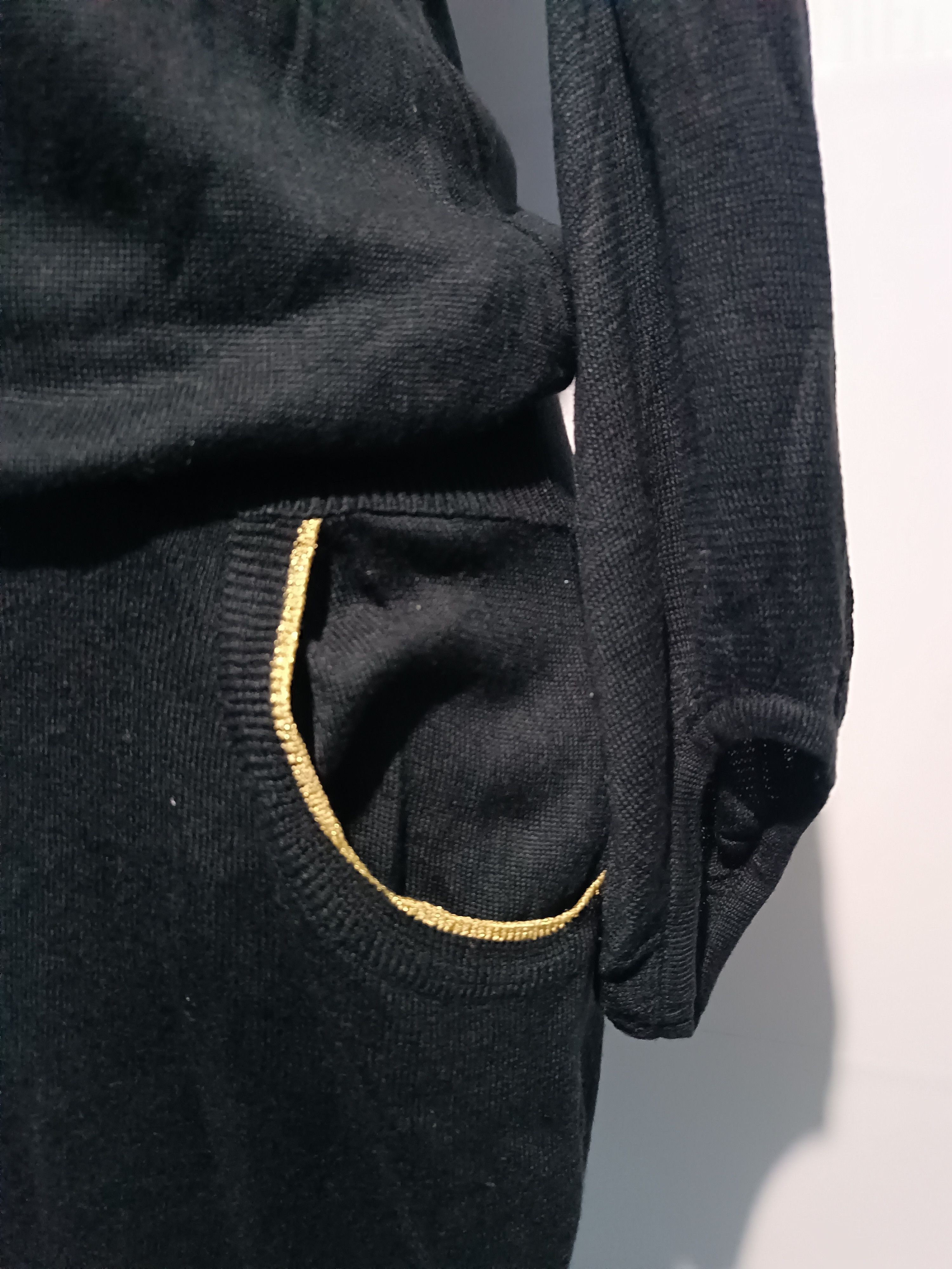 If Six Was Nine × Japanese Brand × Le Grande Bleu (L.G.B.) Y2K Egoist Open Collar Long Sleeve T Shirt Black Size L / US 10 / IT 46 - 4 Thumbnail
