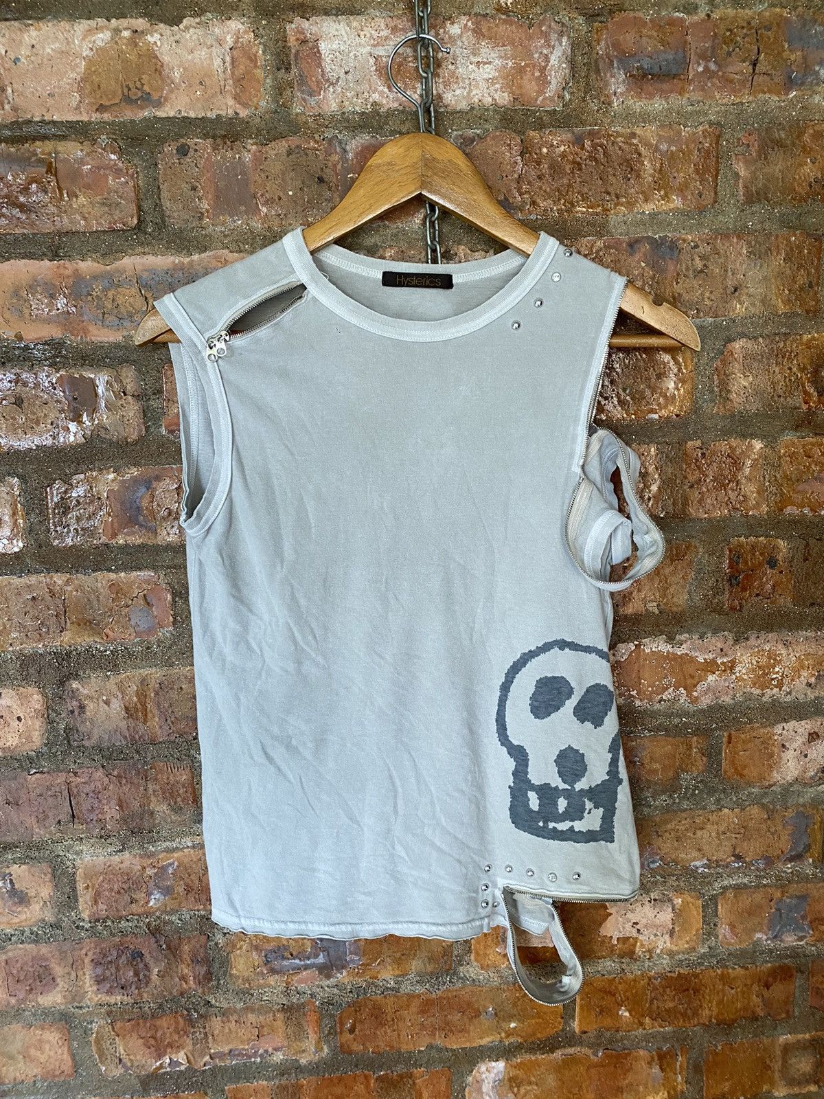 Hysteric Glamour 1990s Hysteric Skull, zipper studs and bondage Size S / US 4 / IT 40 - 2 Thumbnail
