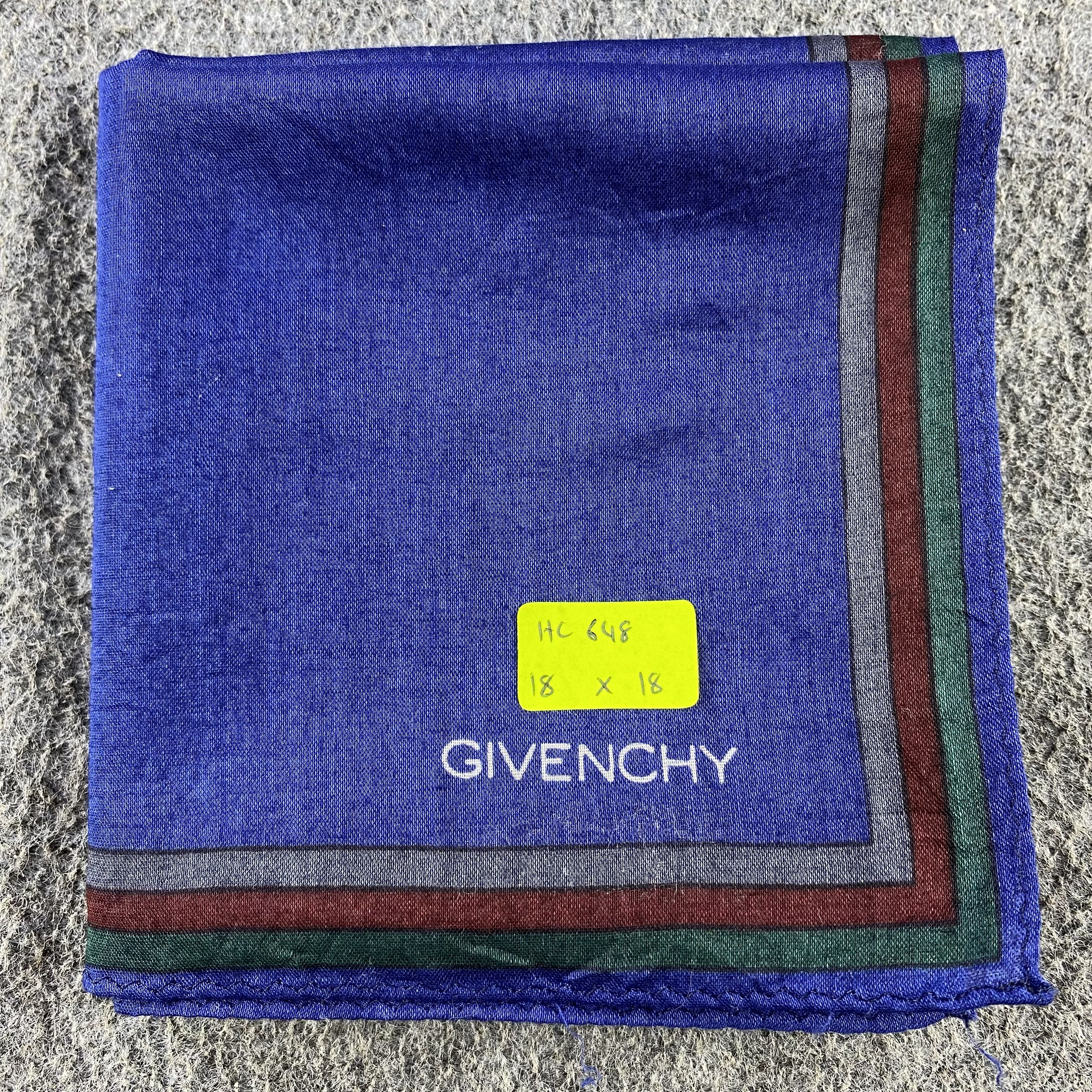 Vintage Givenchy Handkerchief/Neckerchief/Bandana HC648 Size ONE SIZE - 4 Thumbnail