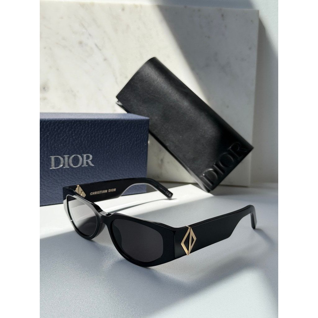 Dior NEW Dior CD Diamond S7F Cactus Jack Sunglasses in Black Size ONE SIZE - 8 Thumbnail