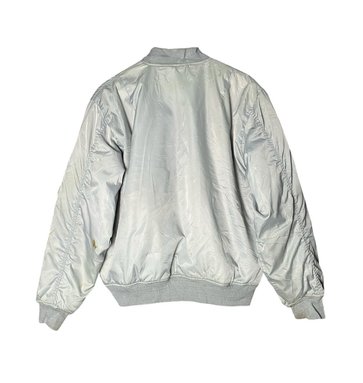 Alpha Industries Rare Ma-1 Military Flyer’s Man USAF Bomber Jacket Size US L / EU 52-54 / 3 - 3 Thumbnail