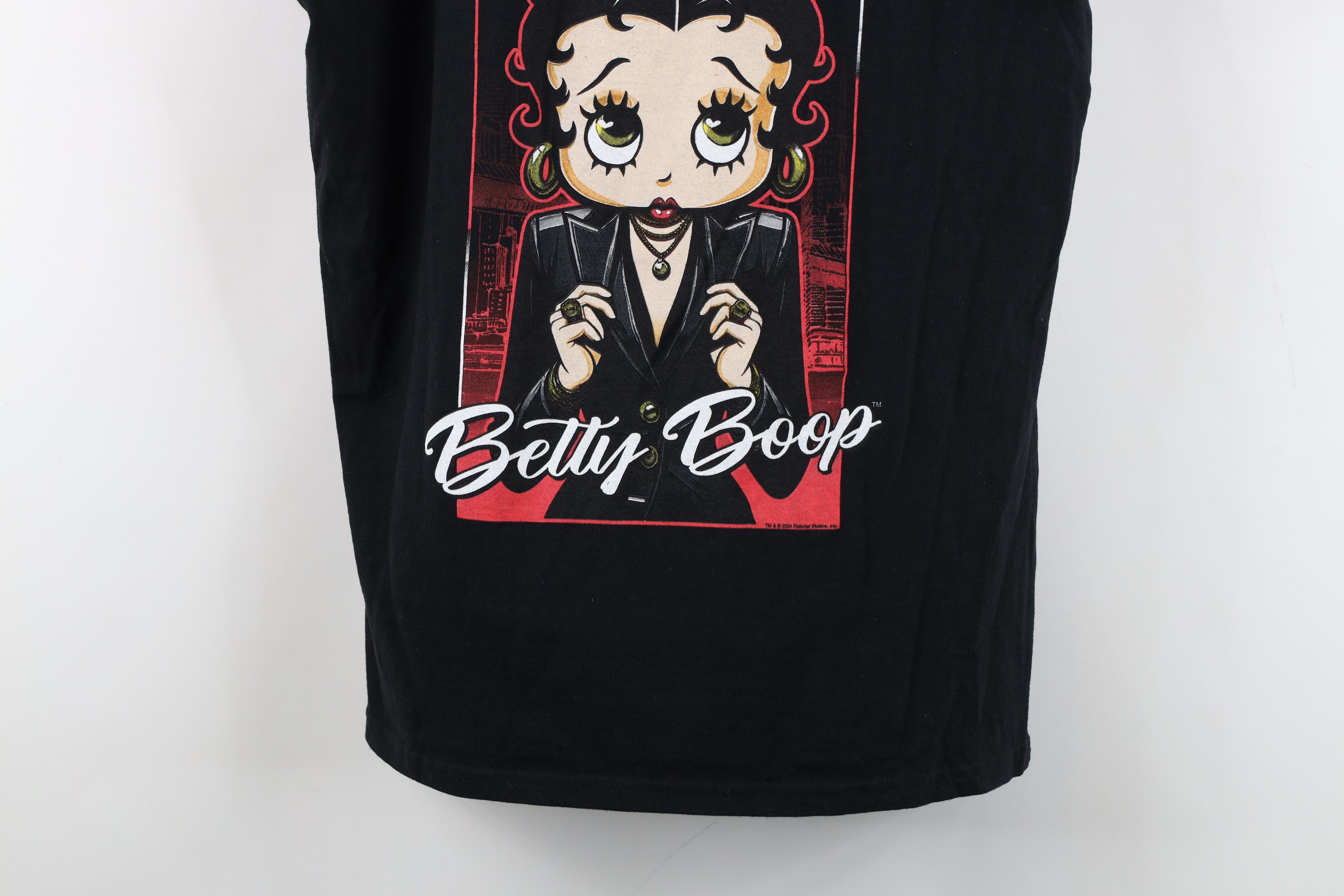 Vintage Y2K Betty Boop Spell Out Boss Icon Short Sleeve T-Shirt Size M / US 6-8 / IT 42-44 - 3 Thumbnail