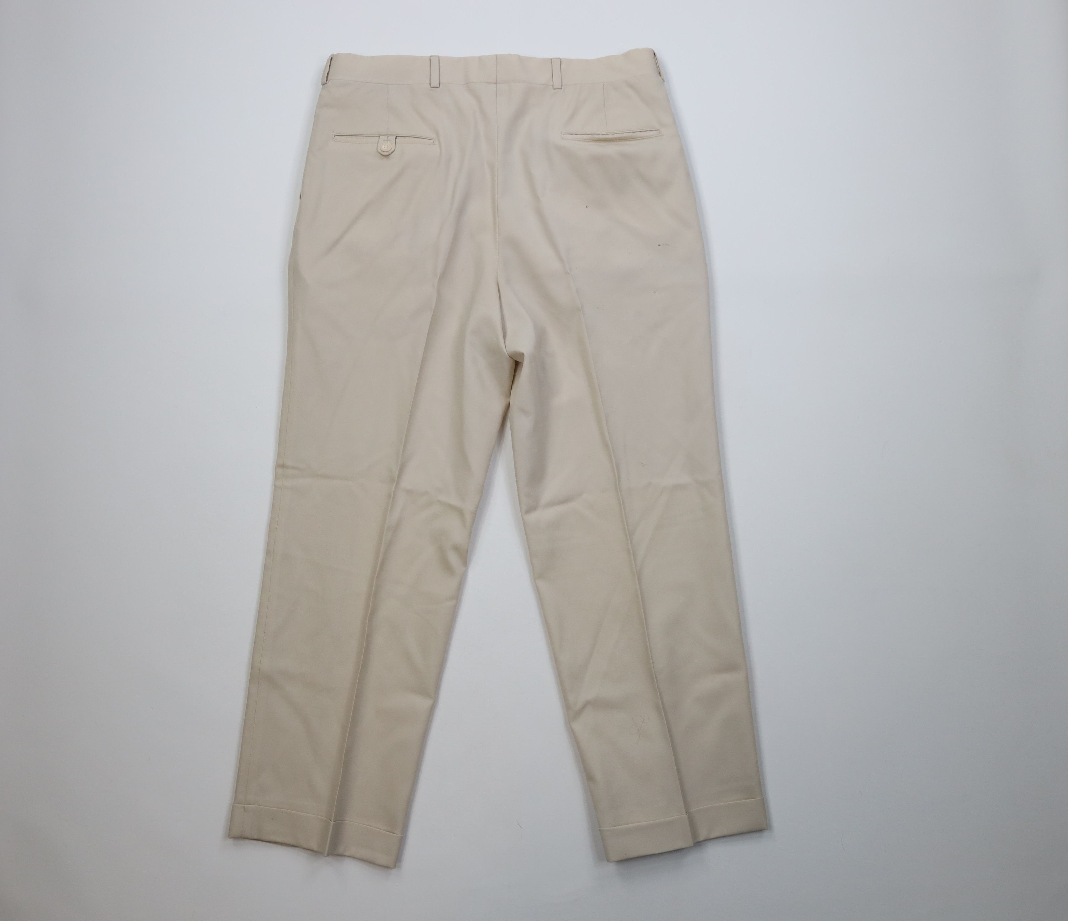 Vintage Vintage 70s Streetwear Wide Leg Chino Pants Trousers USA Size US 34 / EU 50 - 12 Thumbnail