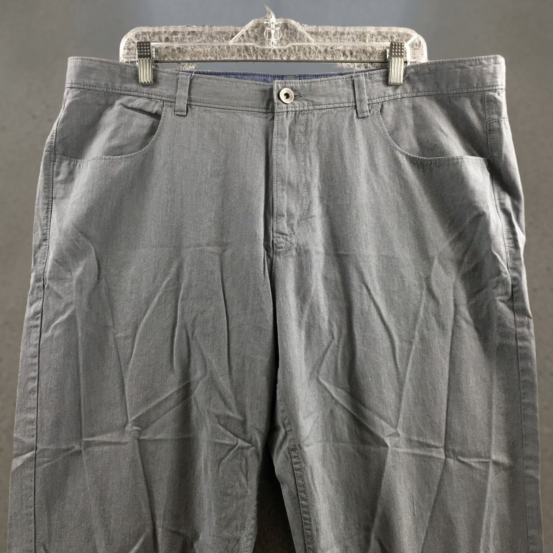 Calvin Klein Calvin Klein Chino Pants Mens 40x32 Gray Mid Rise Flat Front Size US 40 / EU 56 - 1 Thumbnail
