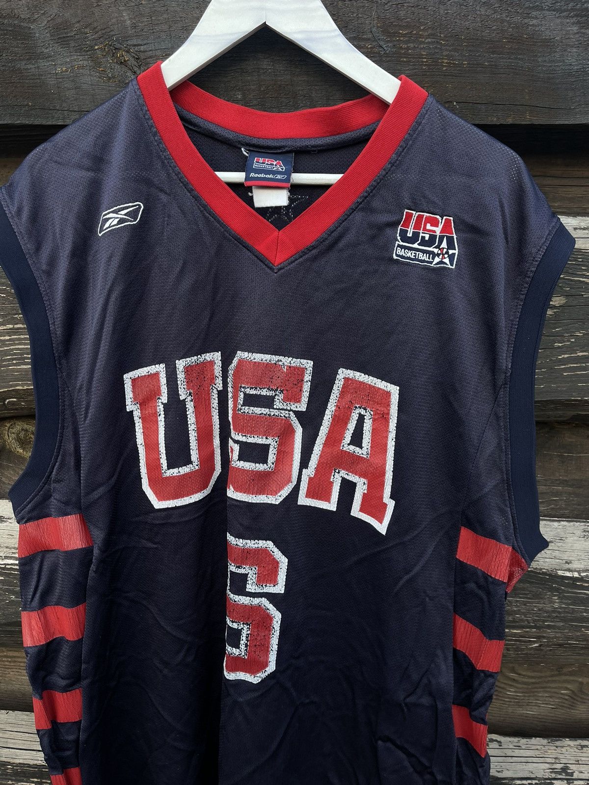 Reebok × Vintage 90’s Reebok USA #6 McGrady basketball jersey vintage Size US XL / EU 56 / 4 - 2 Thumbnail