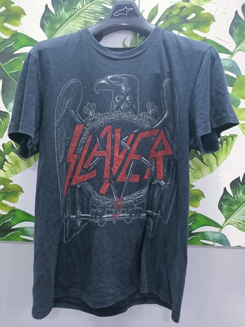 Band Tees Slayer 2009 World Tour Tee Size US M / EU 48-50 / 2 - 1 Thumbnail