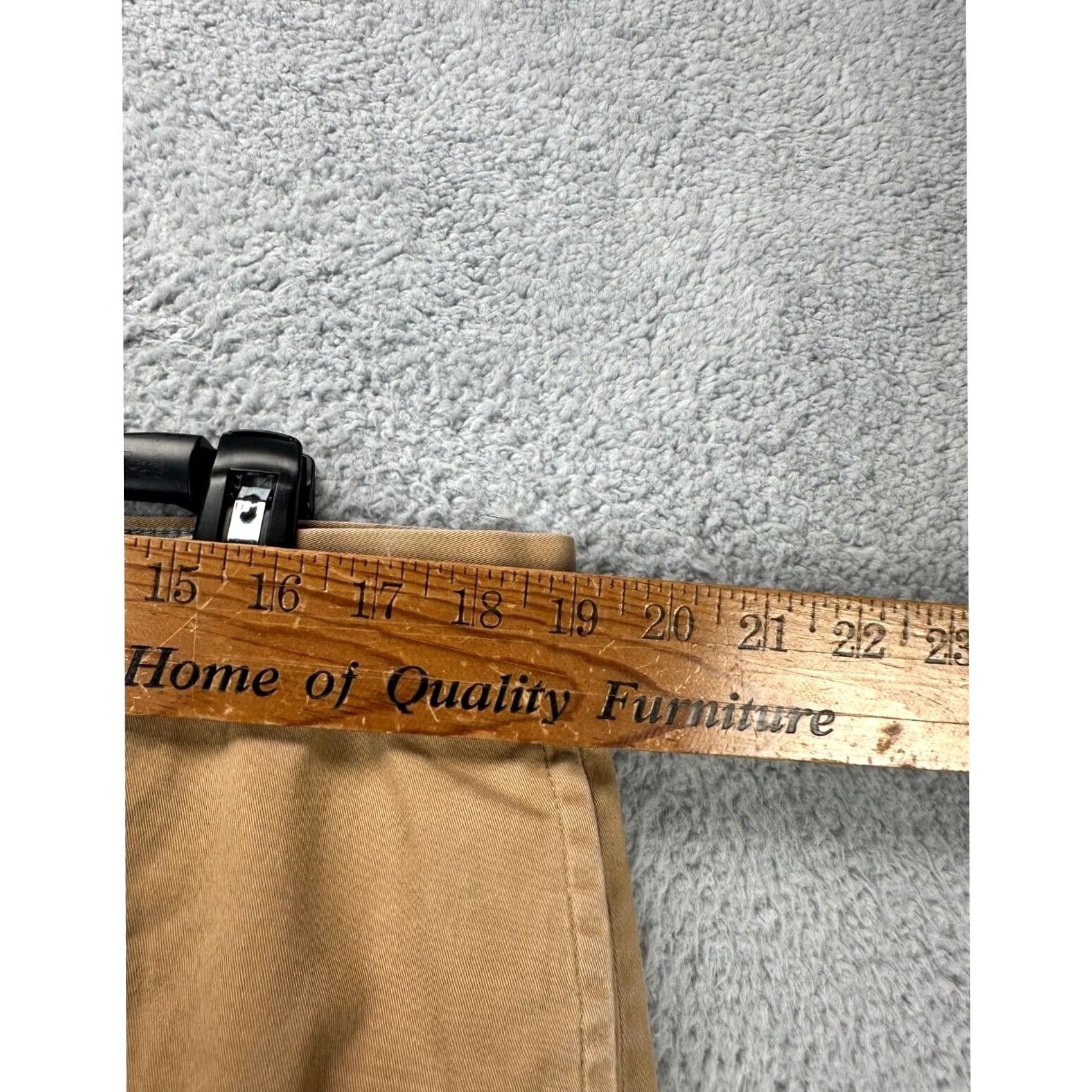 Vintage Wallin Bros. Mens Khakis Chino Pants Tan 38X30 Straight Leg Flat Front Pockets Size US 38 / EU 54 - 7 Thumbnail