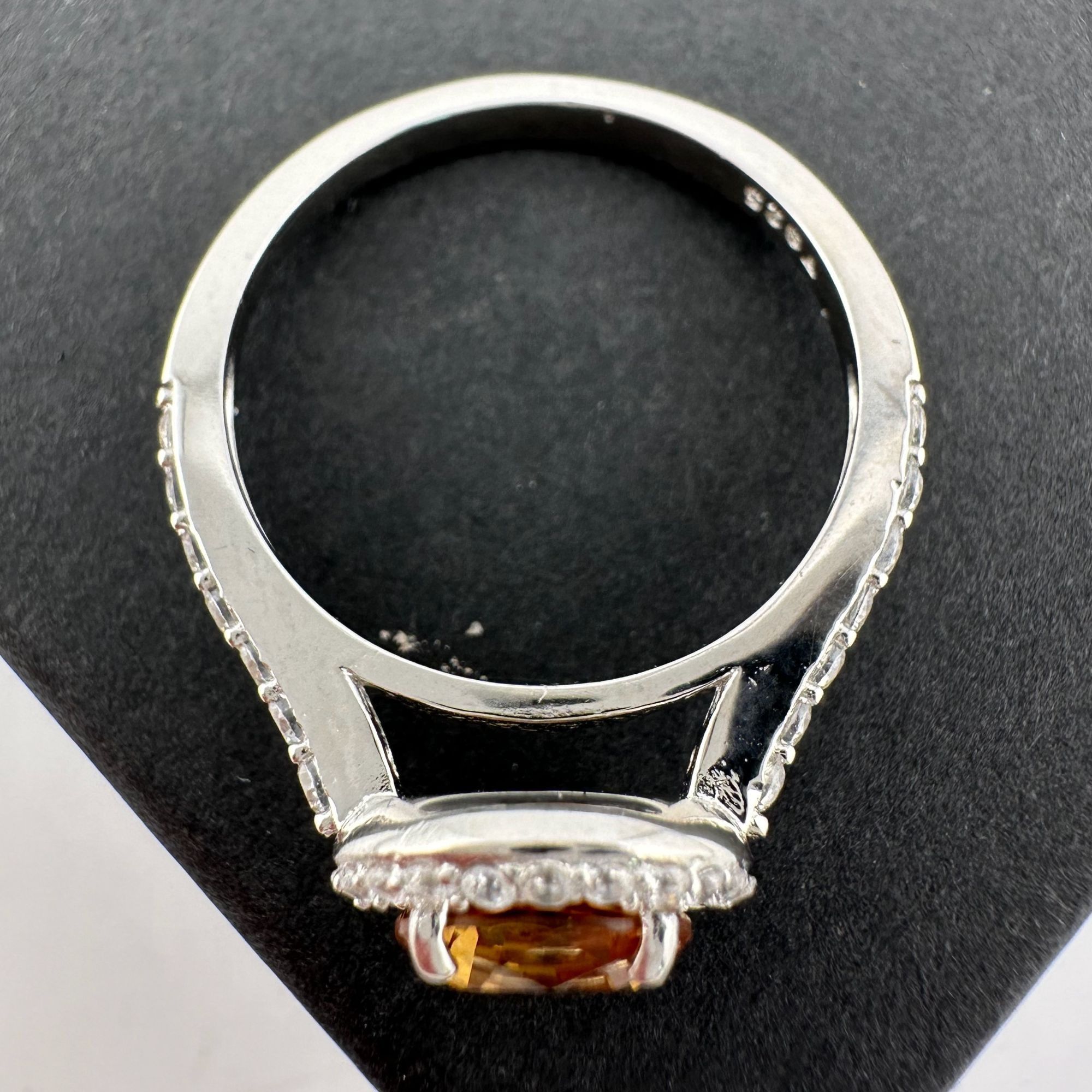 Other Beautiful Lab Created Sultanite Color Change Halo Ring - 6 Size ONE SIZE - 12 Thumbnail