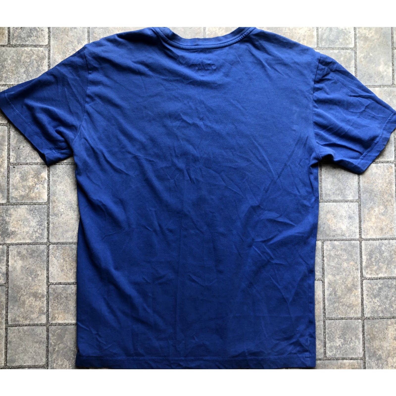 Nike Nike Dri-FIT T-Shirt Medium Blue Just Do It Train Shirt Mens Short Sleeve Logo Sports Regular Fit Size US M / EU 48-50 / 2 - 5 Thumbnail
