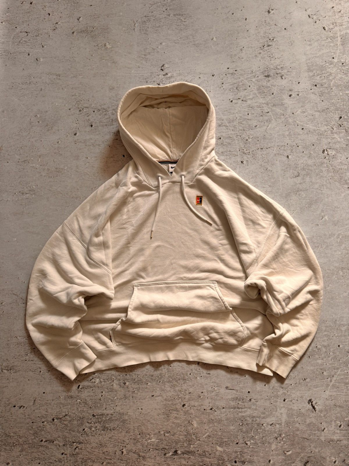 Nike × Vintage NIKE VINTAGE CENTER LOGO OVERSIZE BOXY HOODIE Size US XL / EU 56 / 4 - 1 Thumbnail