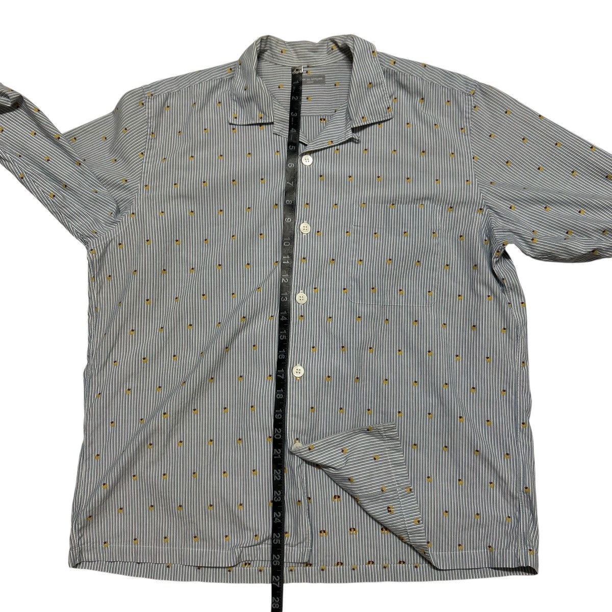 Comme des Garcons 556 01SS 00s Comme Des Garcons Homme shirt jacket men blue Size US S / EU 44-46 / 1 - 23 Thumbnail