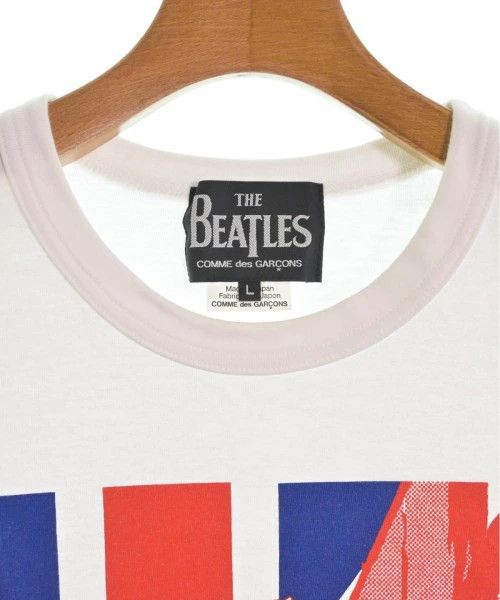 Comme des Garcons T-Shirts Flag Print Short Sleeve Crew Neck White Size US L / EU 52-54 / 3 - 4 Thumbnail