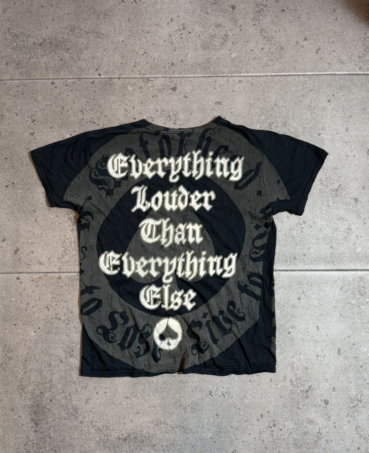 Band Tees × Vintage Vintage 2009 Motorhead Tour Black faded rock band Tee Size US M / EU 48-50 / 2 - 6 Thumbnail