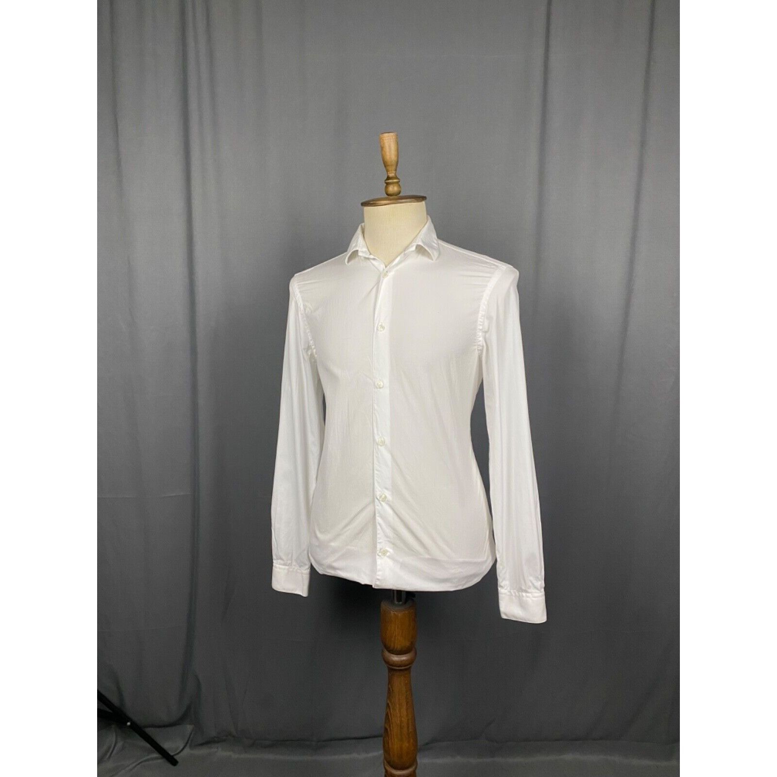 Burberry Burberry Men's White Longsleeve Shirt Size 15 - 38 Size US M / EU 48-50 / 2 - 4 Thumbnail
