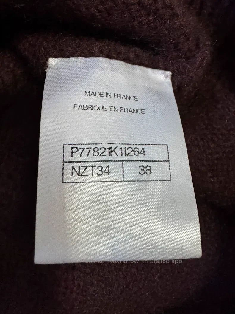 Chanel Chanel Burgundy flower sweater Size XS / US 0-2 / IT 36-38 - 5 Thumbnail