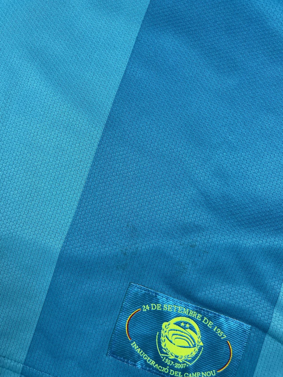 Nike Vintage nike Barcelona soccer jersey blue away size XL rare Size US XL / EU 56 / 4 - 3 Thumbnail